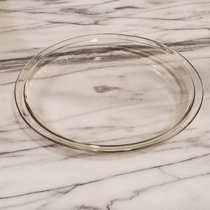 Vintage Pyrex 9 inch clear pie plate #209